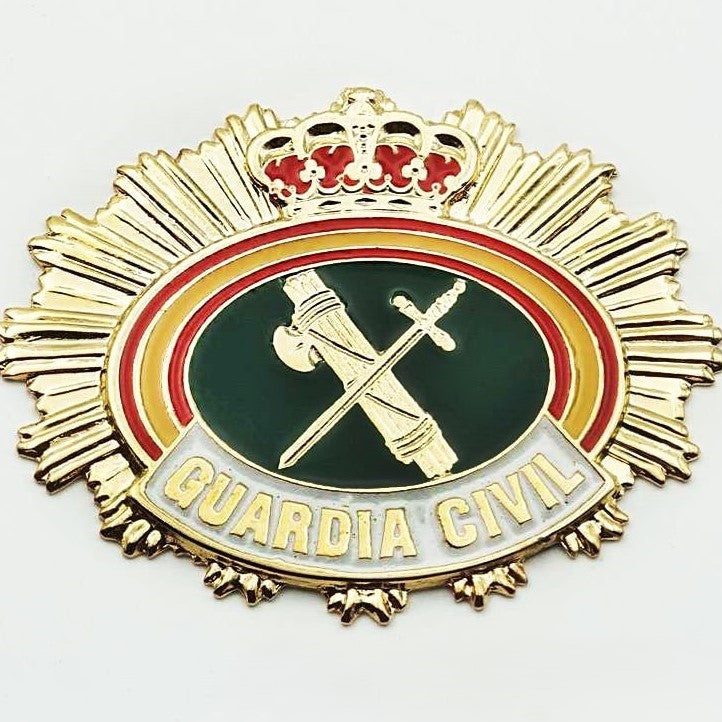 Cartera Portaplacas FORTIS | Edición MÁLAGA | Cuero Cosido a Mano – KPROO | CNP · GC · PL