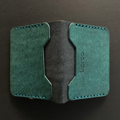 Cartera Portaplacas FORTIS | Edición A Coruña | Todas las Corporaciones | Cuero Cosido a Mano – KPROO