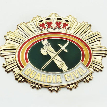 Cartera Portaplacas FORTIS | Edición CANTABRIA | Cuero Cosido a Mano – KPROO | CNP · GC · PL