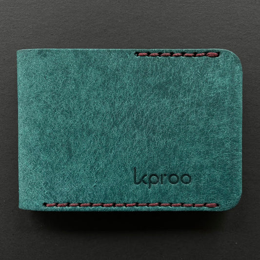 Cartera Portaplacas BASIC Policía Nacional | Edición Ortensia Hilo Granate | Cuero Cosido a Mano – KPROO