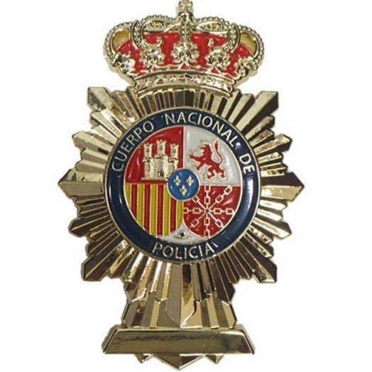 Cartera Portaplacas FORTIS | Edición CANTABRIA | Cuero Cosido a Mano – KPROO | CNP · GC · PL