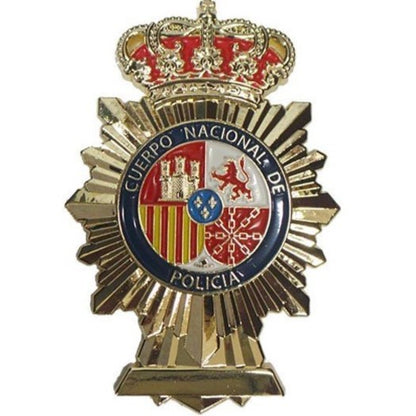Cartera Portaplacas FORTIS | Edición CANTABRIA | Cuero Cosido a Mano – KPROO | CNP · GC · PL