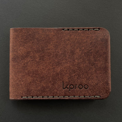 Cartera Portaplacas BASIC | Cuero Italiano Cosido a Mano | CNP · GC · PL – KPROO