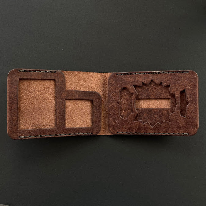 Cartera Portaplacas BASIC | Cuero Italiano Cosido a Mano | CNP · GC · PL – KPROO