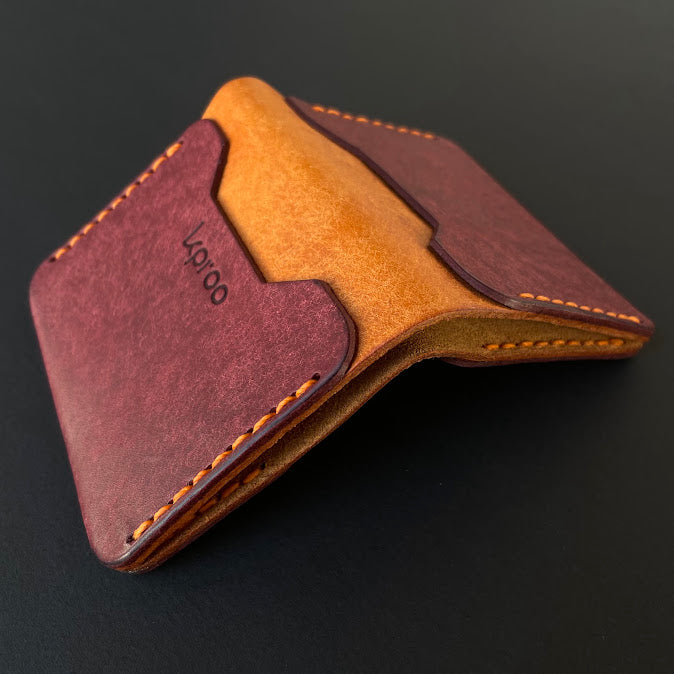 Cartera Portaplacas FORTIS | Edición MÁLAGA | Cuero Cosido a Mano – KPROO | CNP · GC · PL