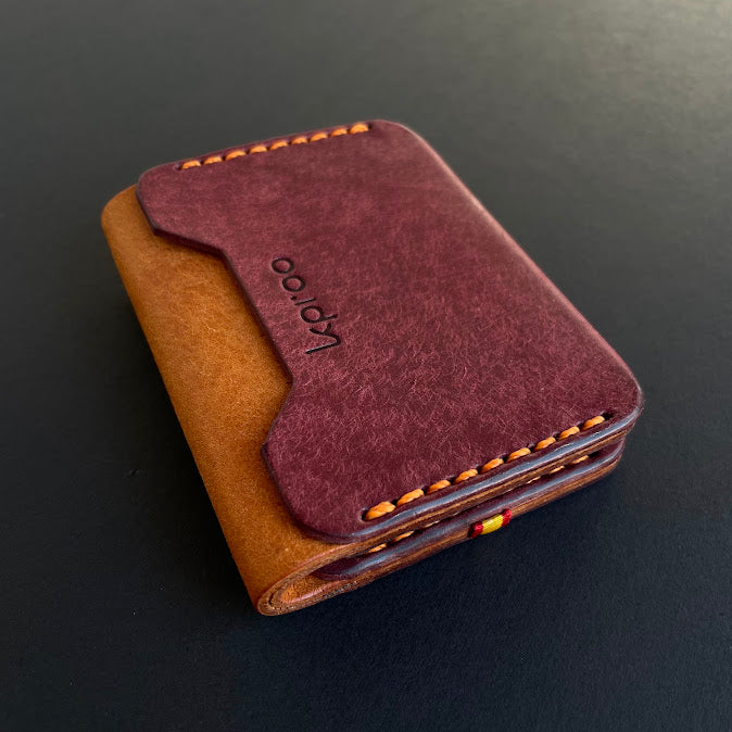 Cartera Portaplacas FORTIS | Edición MÁLAGA | Cuero Cosido a Mano – KPROO | CNP · GC · PL