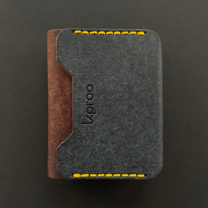 Cartera Portaplacas FORTIS | Edición SEVILLA | Cuero Cosido a Mano – KPROO | CNP · GC · PL