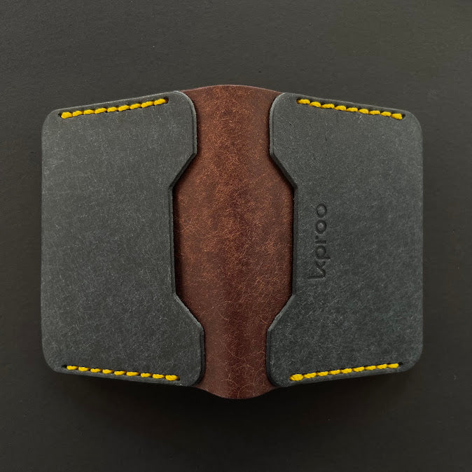 Cartera Portaplacas FORTIS | Edición SEVILLA | Cuero Cosido a Mano – KPROO | CNP · GC · PL
