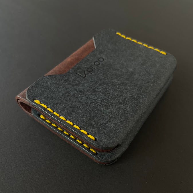 Cartera Portaplacas FORTIS | Edición SEVILLA | Cuero Cosido a Mano – KPROO | CNP · GC · PL