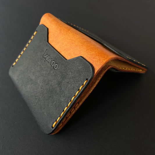 Cartera Portaplacas FORTIS | Edición VALENCIA | Cuero Cosido a Mano – KPROO | CNP · GC · PL