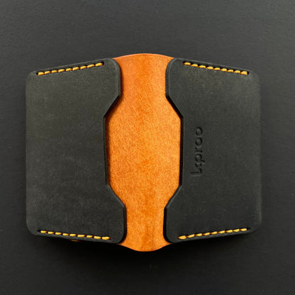 Cartera Portaplacas FORTIS | Edición VALENCIA | Cuero Cosido a Mano – KPROO | CNP · GC · PL