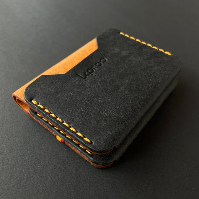 Cartera Portaplacas FORTIS | Edición VALENCIA | Cuero Cosido a Mano – KPROO | CNP · GC · PL